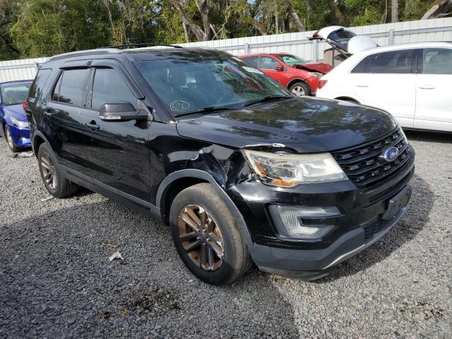 1FM5K7D81HGA80819 - 2017 FORD EXPLORER XLT BLACK photo 4