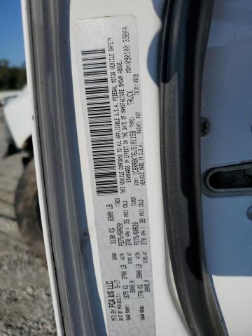 1C6RR6KT6JS101158 - 2018 RAM 1500 ST Білий фото 12