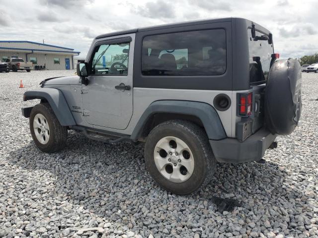 1C4AJWAG0EL140930 - 2014 JEEP WRANGLER SPORT GRAY photo 2