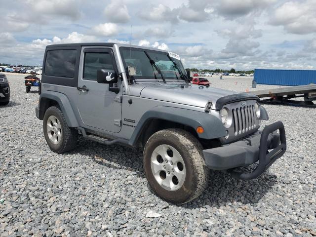 1C4AJWAG0EL140930 - 2014 JEEP WRANGLER SPORT GRAY photo 4