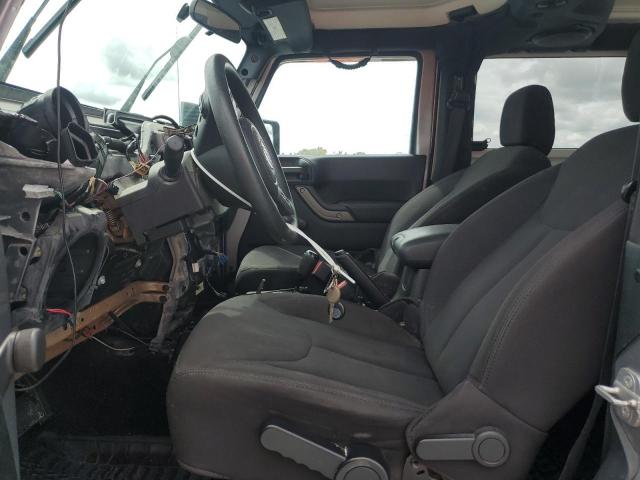 1C4AJWAG0EL140930 - 2014 JEEP WRANGLER SPORT GRAY photo 7