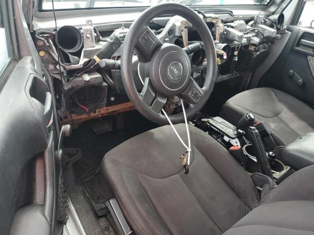 1C4AJWAG0EL140930 - 2014 JEEP WRANGLER SPORT GRAY photo 8