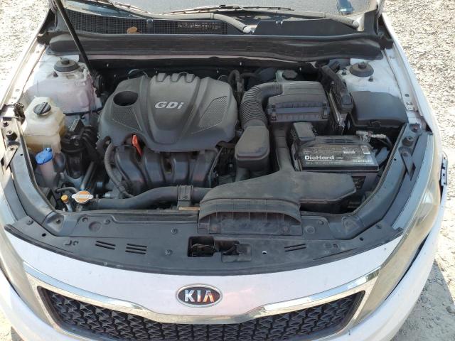 5XXGN4A77CG088616 - 2012 KIA OPTIMA EX WHITE photo 11
