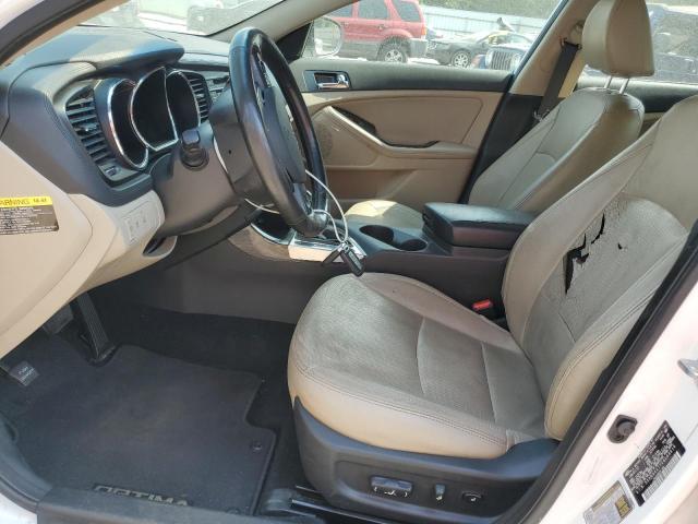 5XXGN4A77CG088616 - 2012 KIA OPTIMA EX WHITE photo 7