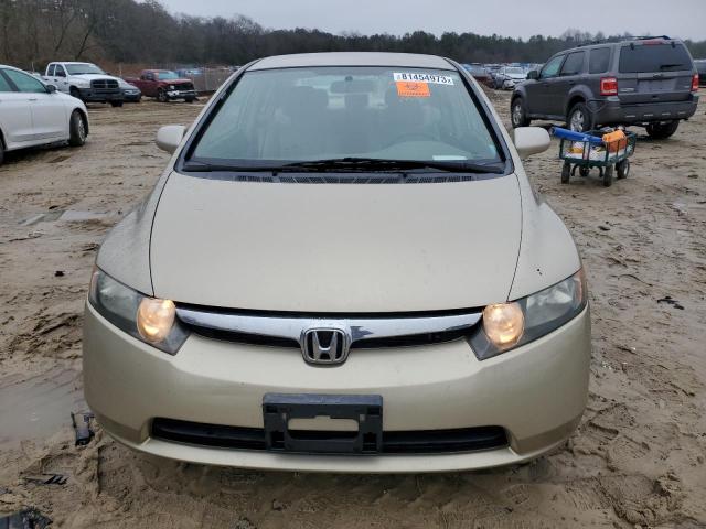 1HGFA16598L080068 - 2008 HONDA CIVIC LX GOLD photo 5