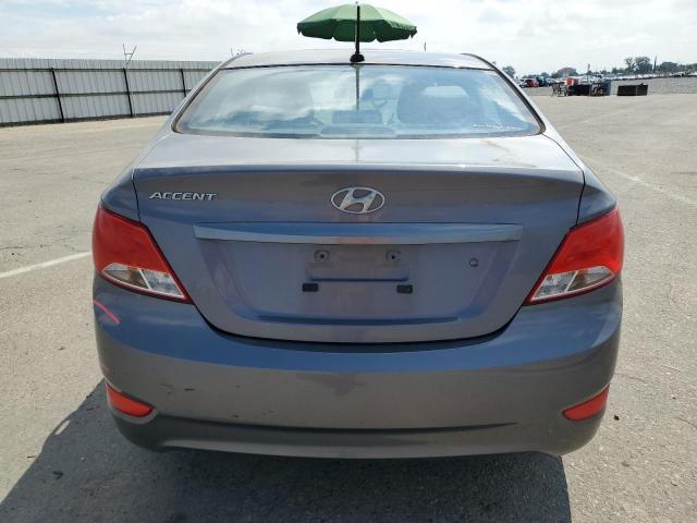 KMHCT4AE0FU801806 - 2015 HYUNDAI ACCENT GLS 灰色 照片 6