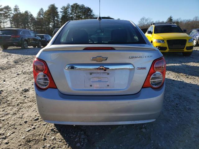 1G1JE5SB0G4142958 - 2016 CHEVROLET SONIC LTZ SILVER photo 6