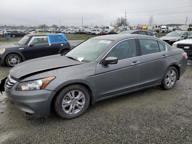 1HGCP2F68CA211916 - 2012 HONDA ACCORD SE GRAY photo 1