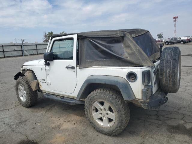 1C4AJWAGXFL746995 - 2015 JEEP WRANGLER SPORT WHITE photo 2