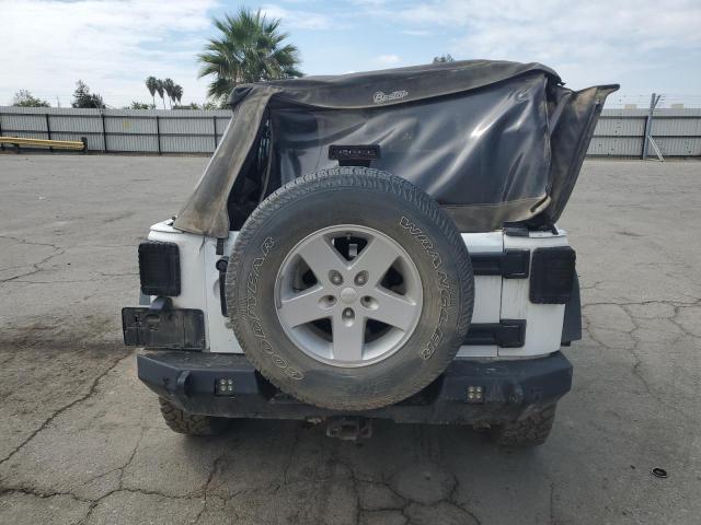 1C4AJWAGXFL746995 - 2015 JEEP WRANGLER SPORT WHITE photo 6