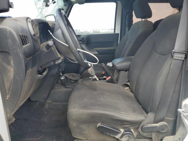 1C4AJWAGXFL746995 - 2015 JEEP WRANGLER SPORT WHITE photo 7