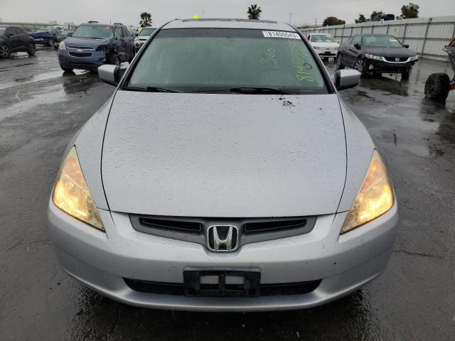 1HGCM56895A083670 - 2005 HONDA ACCORD EX SILVER photo 5