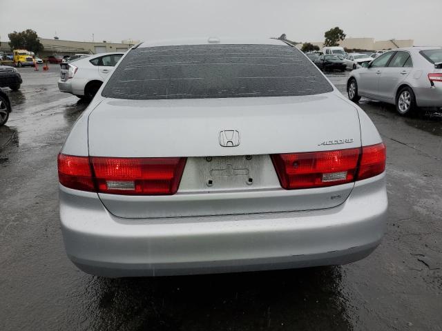 1HGCM56895A083670 - 2005 HONDA ACCORD EX SILVER photo 6