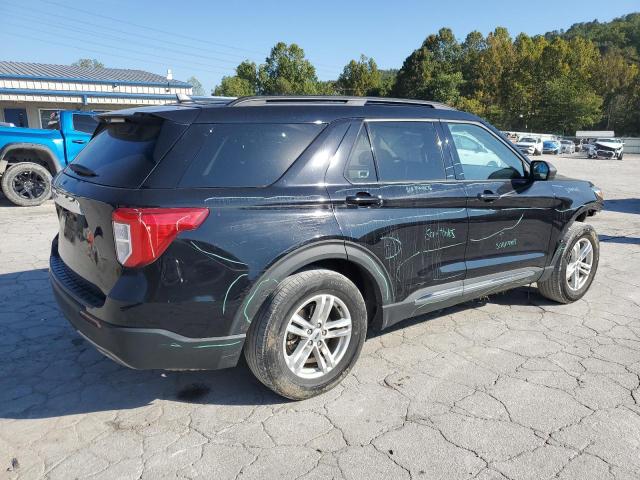 1FMSK7DH0NGA61385 - 2022 FORD EXPLORER XLT შავი ფოტო 3