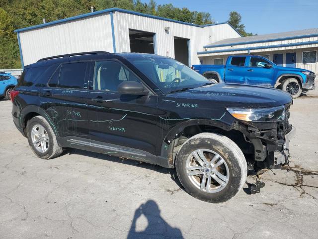 1FMSK7DH0NGA61385 - 2022 FORD EXPLORER XLT შავი ფოტო 4