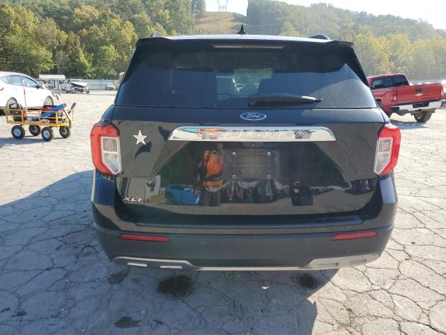1FMSK7DH0NGA61385 - 2022 FORD EXPLORER XLT შავი ფოტო 6
