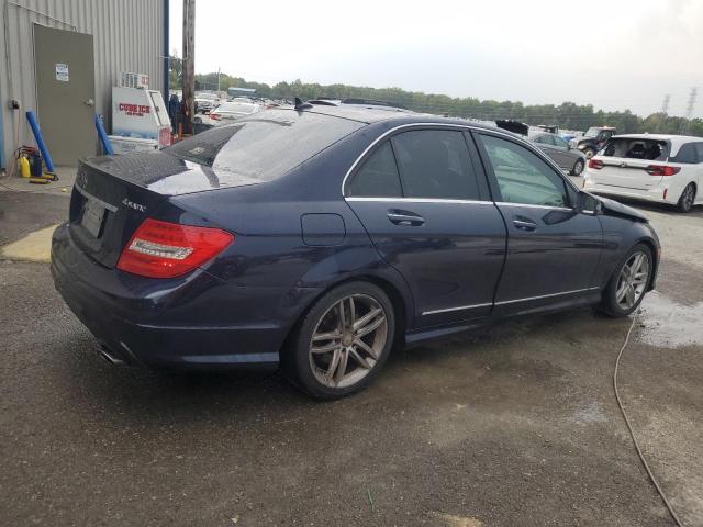 WDDGF8BB1CA596802 - 2012 MERCEDES-BENZ C 300 4MATIC BLUE photo 3