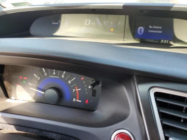 2HGFG3B88EH522289 - 2014 HONDA CIVIC EX GRAY photo 9