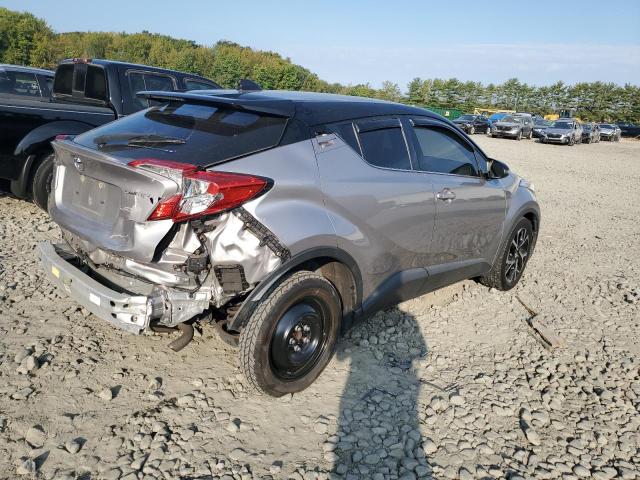 JTNKHMBX7K1019396 - 2019 TOYOTA C-HR XLE Srebrny zdjęcie 3