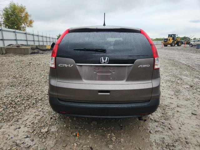 5J6RM4H54EL000750 - 2014 HONDA CR-V EX BROWN photo 6