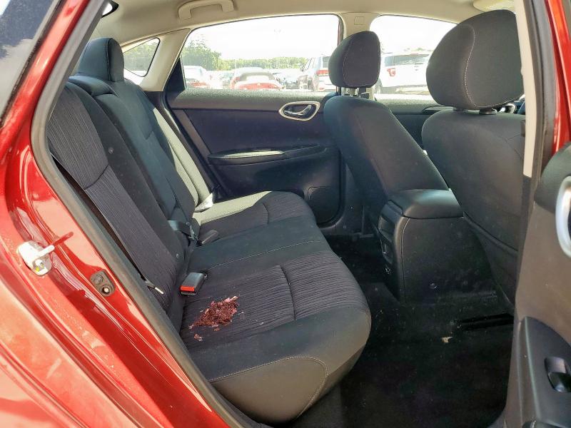 3N1AB7AP4KY298342 - 2019 NISSAN SENTRA S Қызыл фото 10