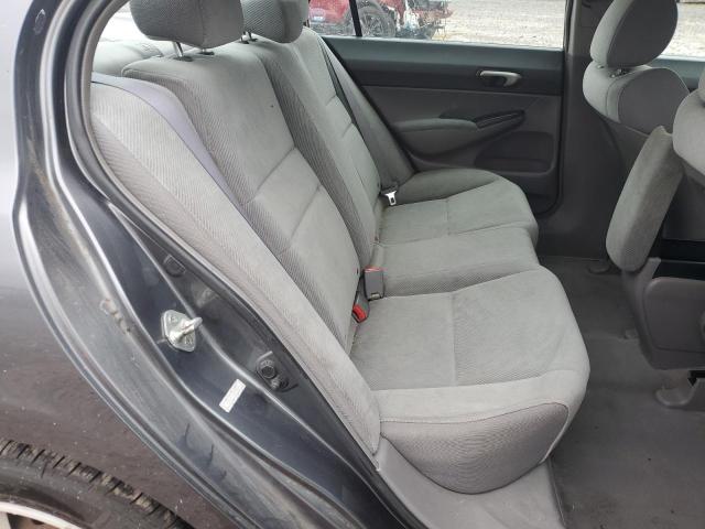 19XFA1F52BE041076 - 2011 HONDA CIVIC LX ნაცრისფერი ფოტო 10