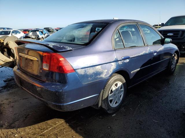 2HGES16413H934573 - 2003 HONDA CIVIC DX BLUE photo 3