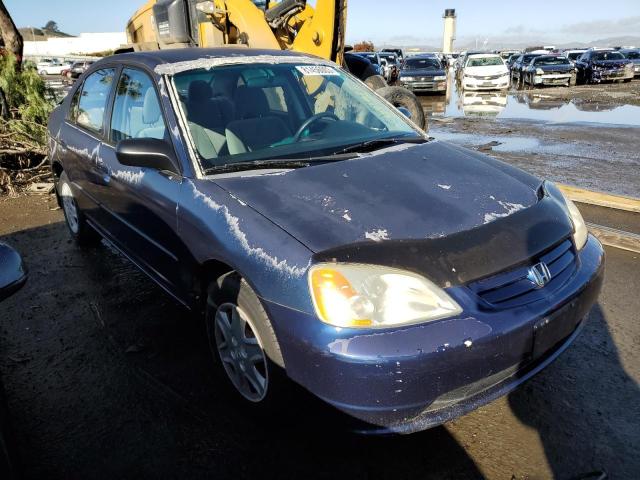 2HGES16413H934573 - 2003 HONDA CIVIC DX BLUE photo 4