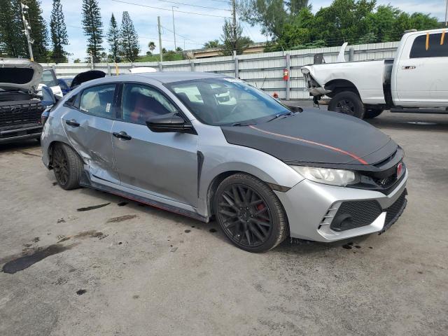 SHHFK7H23JU234461 - 2018 HONDA CIVIC LX Сріблястий фото 4