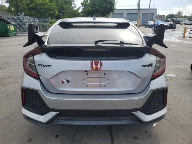 SHHFK7H23JU234461 - 2018 HONDA CIVIC LX Сріблястий фото 6