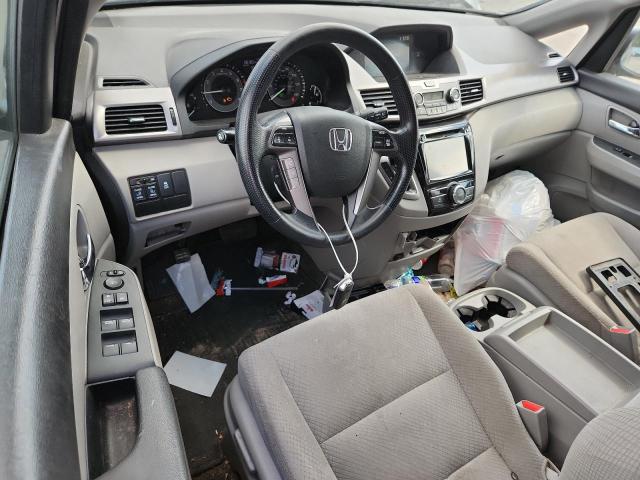 5FNRL5H40FB116781 - 2015 HONDA ODYSSEY EX GRAY photo 8