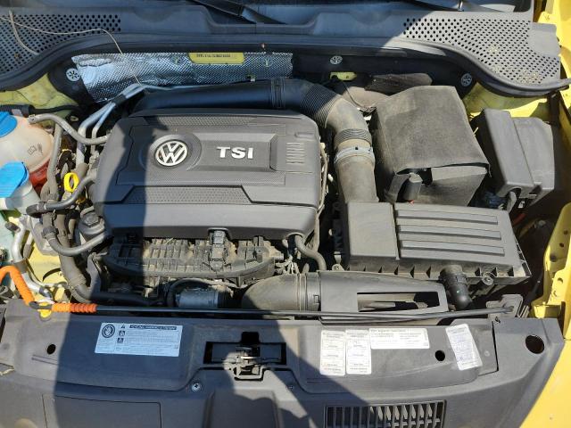 3VW517AT2EM821400 - 2014 VOLKSWAGEN BEETLE 黄色 照片 11