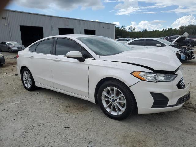 3FA6P0HD7LR104444 - 2020 FORD FUSION SE 白色 照片 4