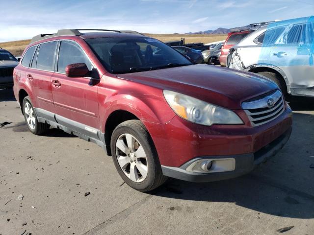 4S4BRCAC5C3300821 - 2012 SUBARU OUTBACK 2.5I RED photo 4