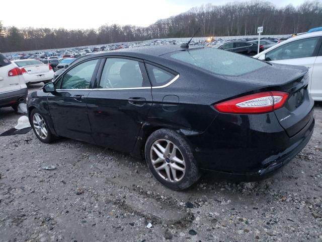 3FA6P0H78GR375237 - 2016 FORD FUSION SE BLACK photo 2