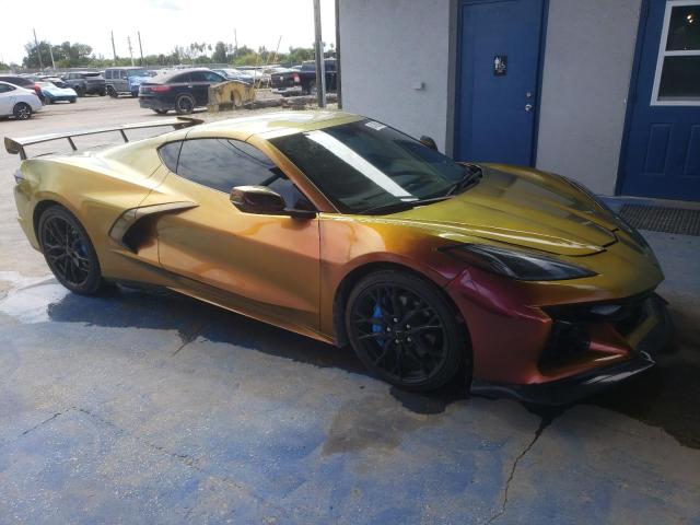 1G1YA2D4XP5110682 - 2023 CHEVROLET CORVETTE STINGRAY 1LT ORANGE photo 4
