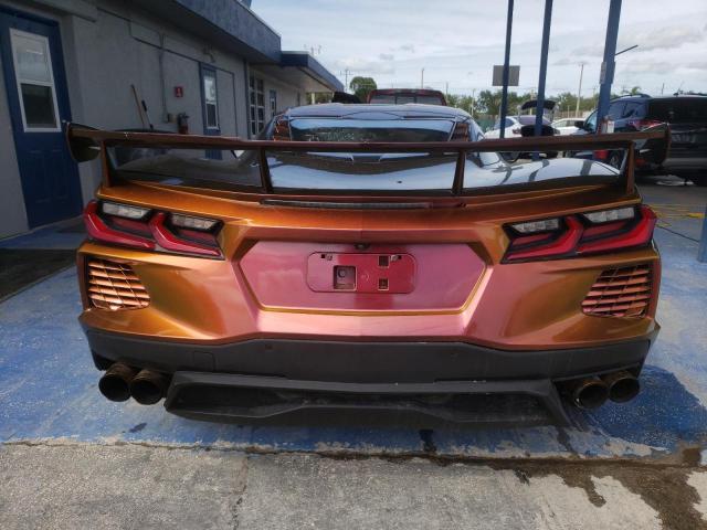 1G1YA2D4XP5110682 - 2023 CHEVROLET CORVETTE STINGRAY 1LT ORANGE photo 6