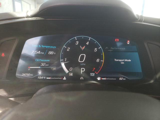 1G1YA2D4XP5110682 - 2023 CHEVROLET CORVETTE STINGRAY 1LT ORANGE photo 9