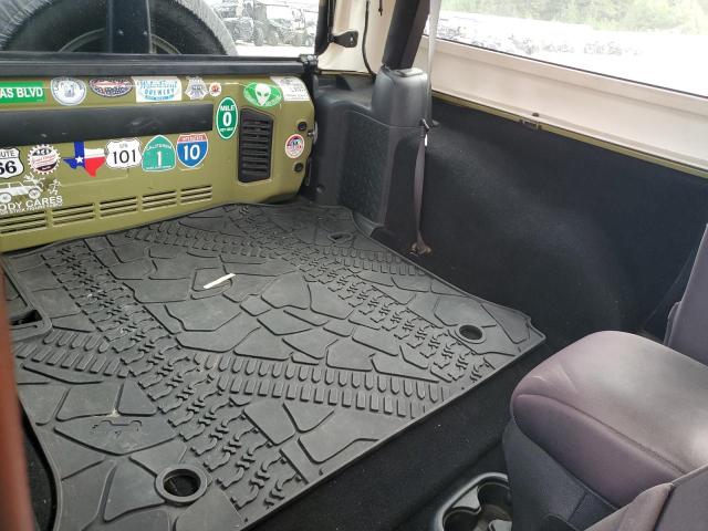 1C4GJWAGXDL702034 - 2013 JEEP WRANGLER SPORT 绿色 照片 10