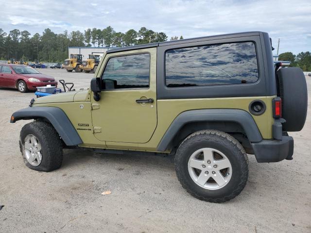 1C4GJWAGXDL702034 - 2013 JEEP WRANGLER SPORT 绿色 照片 2