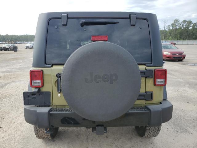 1C4GJWAGXDL702034 - 2013 JEEP WRANGLER SPORT 绿色 照片 6