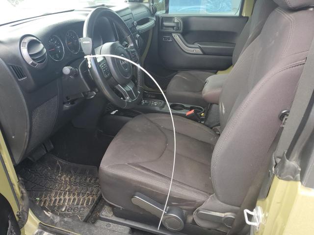 1C4GJWAGXDL702034 - 2013 JEEP WRANGLER SPORT 绿色 照片 7