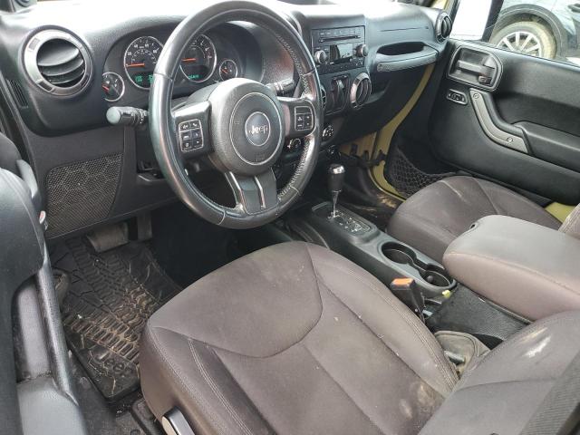 1C4GJWAGXDL702034 - 2013 JEEP WRANGLER SPORT 绿色 照片 8