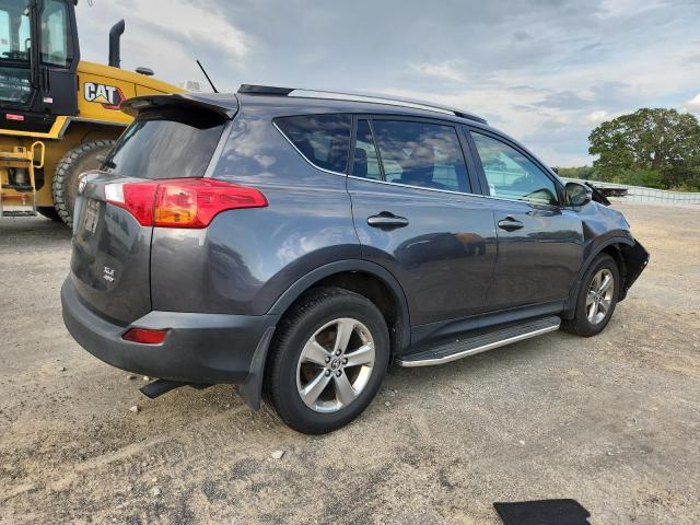 JTMRFREV2FD118390 - 2015 TOYOTA RAV4 XLE ნაცრისფერი ფოტო 3