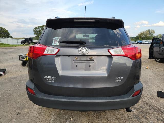 JTMRFREV2FD118390 - 2015 TOYOTA RAV4 XLE ნაცრისფერი ფოტო 6