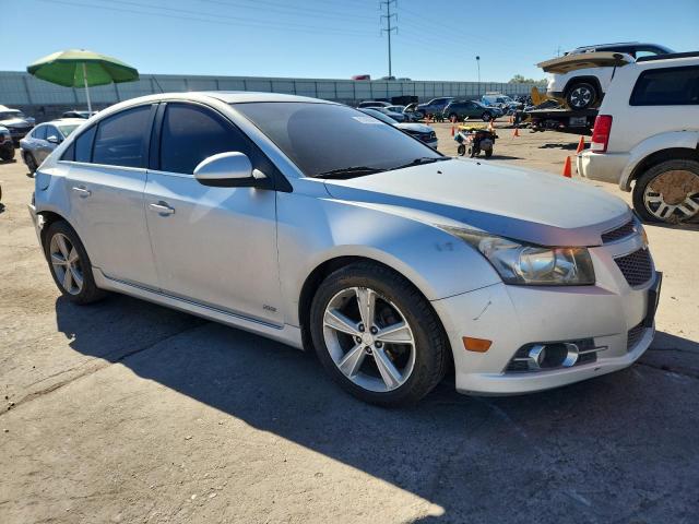 1G1PG5SC3C7218890 - 2012 CHEVROLET CRUZE LT 银色 照片 4