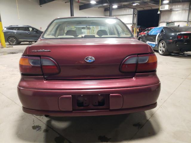 1G1ND52M3W6233649 - 1998 CHEVROLET MALIBU BURGUNDY photo 6