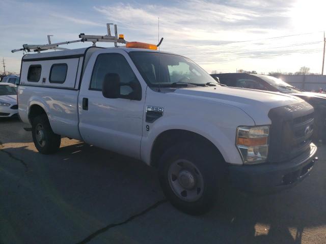 1FTNF20528EB77546 - 2008 FORD F250 SUPER DUTY WHITE photo 4