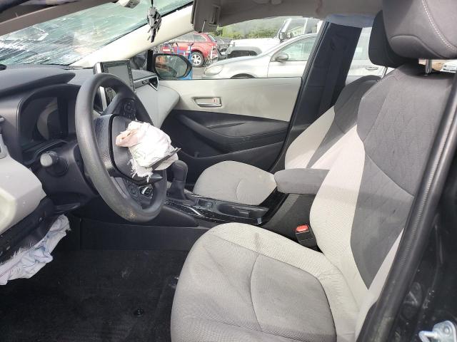 JTDEAMDE1MJ016062 - 2021 TOYOTA COROLLA LE BLACK photo 7