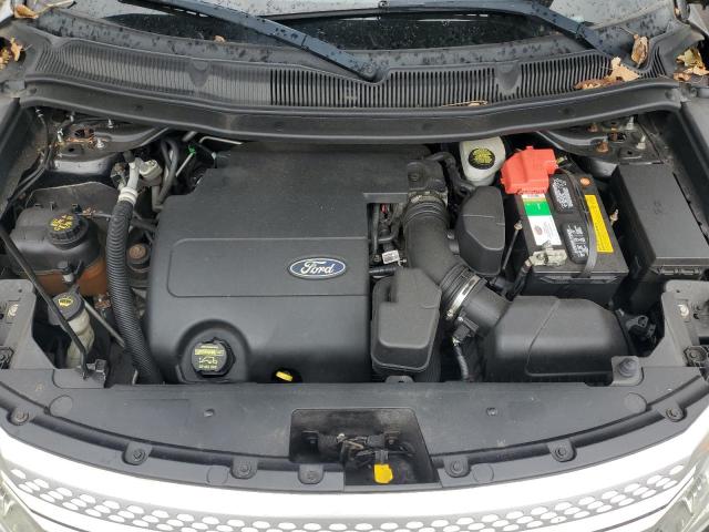 1FMHK7D80BGA44477 - 2011 FORD EXPLORER XLT 灰色 照片 12